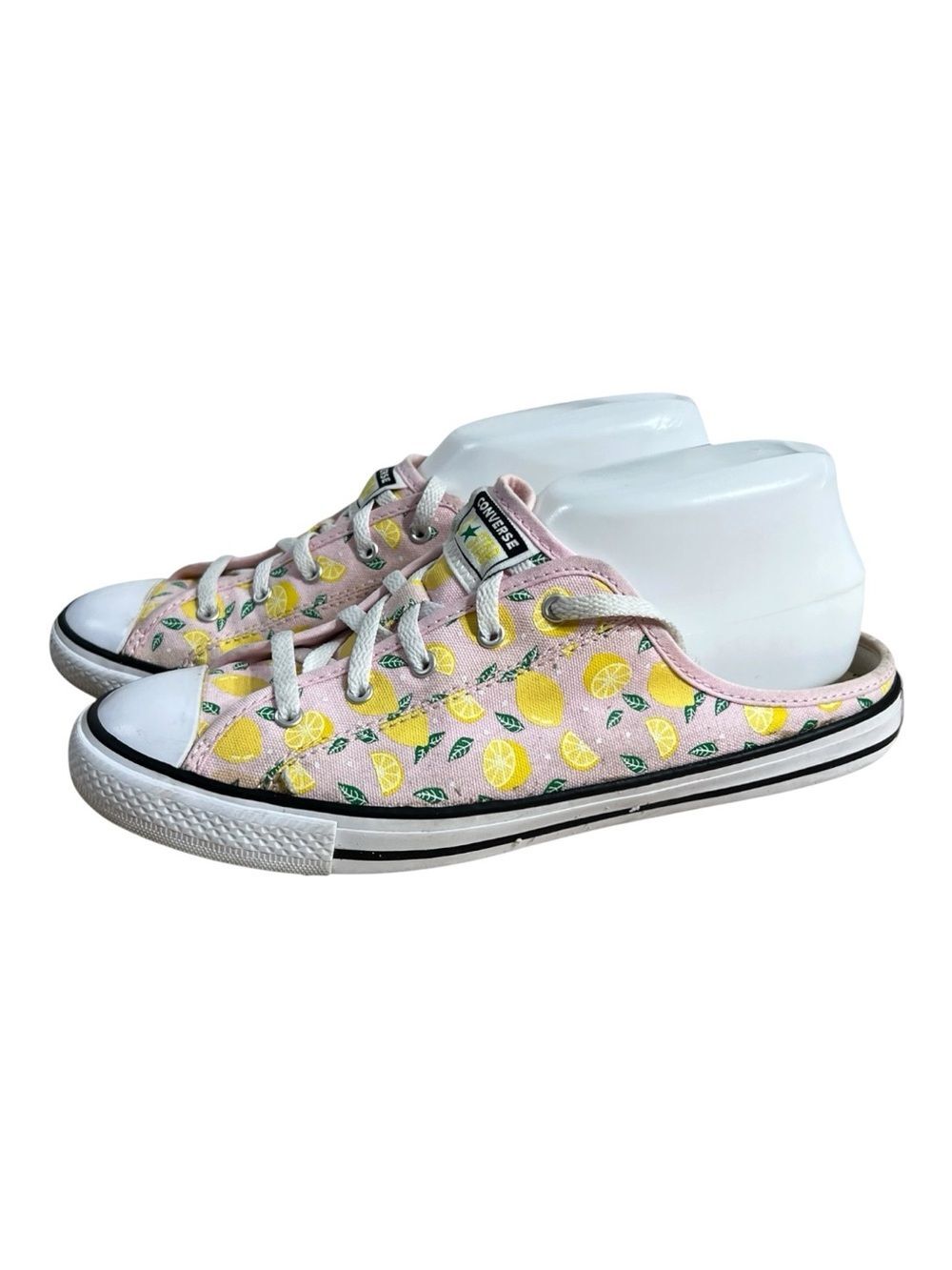 Converse Chuck Women Dainty Mules Size 7.5 Slip On Pink Fruit Pack Lemon 568142C